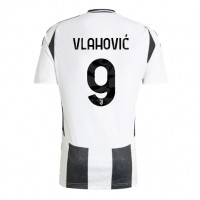 Camiseta Juventus Dusan Vlahovic #9 Primera Equipación 2024-25 manga corta